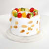 Buy Fathers Day Blooms and Frutiicious Cake Hamper