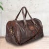 Gift Faux Leather Duffle Bag