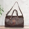 Buy Faux Leather Duffle Bag
