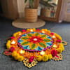 Gift Festive Bliss Floral String Art Rangoli