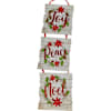 Gift Festive Charm Christmas Wall Hanging And Chocolate Combo