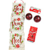 Festive Charm Christmas Wall Hanging And Treats Hamper Online