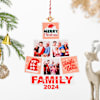 Festive Family Personalized Christmas Ornament Online