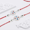 Buy Festive Florals Rakhi Set