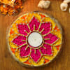 Festive String Art Floral Tealight Holder Online