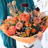 Fiery Halloween Bouquet. Online