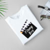 Buy Filmy Bro T-shirt - White