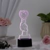 Gift Finger Heart Personalized Valentine's Day LED Lamp
