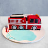Fire Truck Fondant Cake (3 Kg) Online