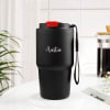 Gift First I Drink The Coffee Personalized Black Sipper