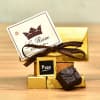 Gift Flavored Chocolates in Golden Pouch with Ribbon