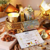 Flavoured Dry Fruits And Candle Diwali Hamper - Customized With Logo Online