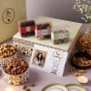 Flavoured Dry Fruits Gourmet Hamper With Personalized Birthday Card Online