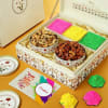 Flavoured Dry Fruits Gourmet Holi Hamper With Personalized Card Online