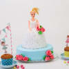 Flavourful and Pretty Barbie Doll Cake (1.5 kg) Online