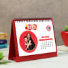 Shop Floral 2022 Personalized Spiral Desk Calendar
