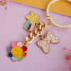 Gift Floral Aura Keychain For Kids