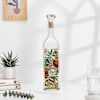 Floral Bloom Personalized Glass Water Bottle Online