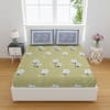 Gift Floral Bunch Print Cotton Double Bedsheet