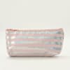 Shop Floral Charm Personalized Cosmetic Pouch - Set Of 3