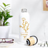 Gift Floral Charm Personalized Water Bottle