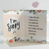 Gift Floral Design Sorry Greeting Card