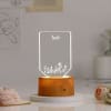 Gift Floral Desire Personalized LED Lamp