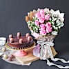Floral Fantasy Truffle Indulgence Cake Online