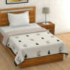 Floral Jaipur Block Print Single Bed Quilt Online