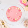 Buy Floral Pink Cream Cake