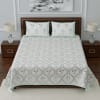 Floral Printed Designer Double Bedsheet with Pillow Covers Online