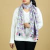 Gift Floral Sanganeri Printed Cotton Stole