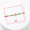 Buy Floral Semi Precious Stone Rakhi