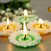 Gift Floral Shaped Tea-light Candles