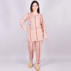 Floral Striped Rayon Loungewear Set Online