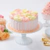 Gift Floral Swirl Cake