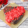 Floral Valentine Fresh Cream Cake (1 kg) Online