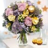 Flower Bouquet Wintergedicht with vase and 2 Ferrero Rocher Online