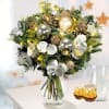 Flower Bouquet Winterleuchten with vase and 2 Ferrero Rocher Online