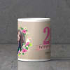 Buy Flower Frame Personalized Birthday Mug