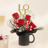 Gift Flowers in customized Mug