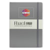 Fluct A5 Light Grey Diary - Customized with Logo Online
