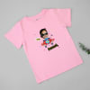 Fly High Personalized Tee For Kids - Pink Online