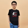 Fly Now or Never Black T-Shirt for Boys Online