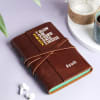 Gift Focus 2022 Personalized Leather Diary
