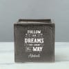 Gift Follow Your Dreams Personalized Ceramic Planter