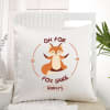 Gift For Fox Sake Personalized Cushion