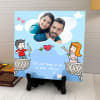 Gift For My Valentine Personalized Ceramic Tile