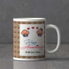 Gift For the Love of Cupcake Personalized Anniversary Mug