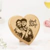 Gift Forever And Always Personalized Heart-Shaped Plaque